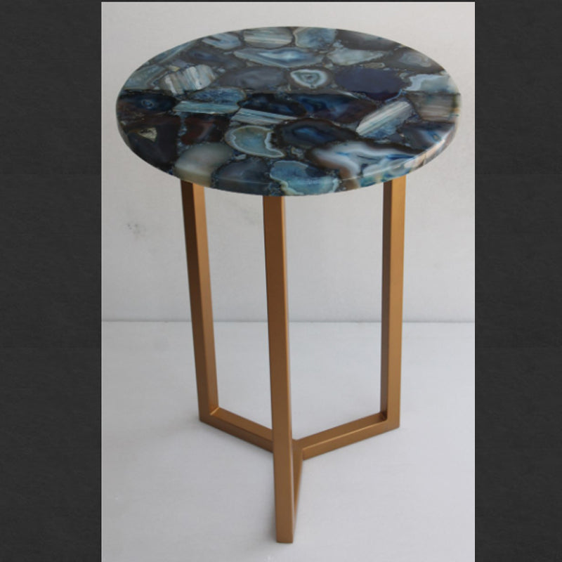 Stone Plus India Blue Agate Table