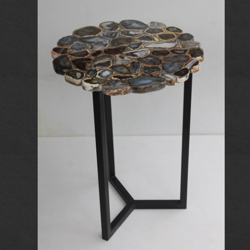 Stone Plus India Wild Agate Flower Table