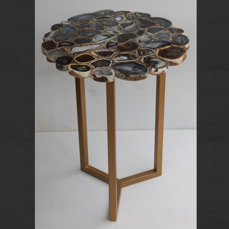 Stone Plus India Wild Agate Flower Table