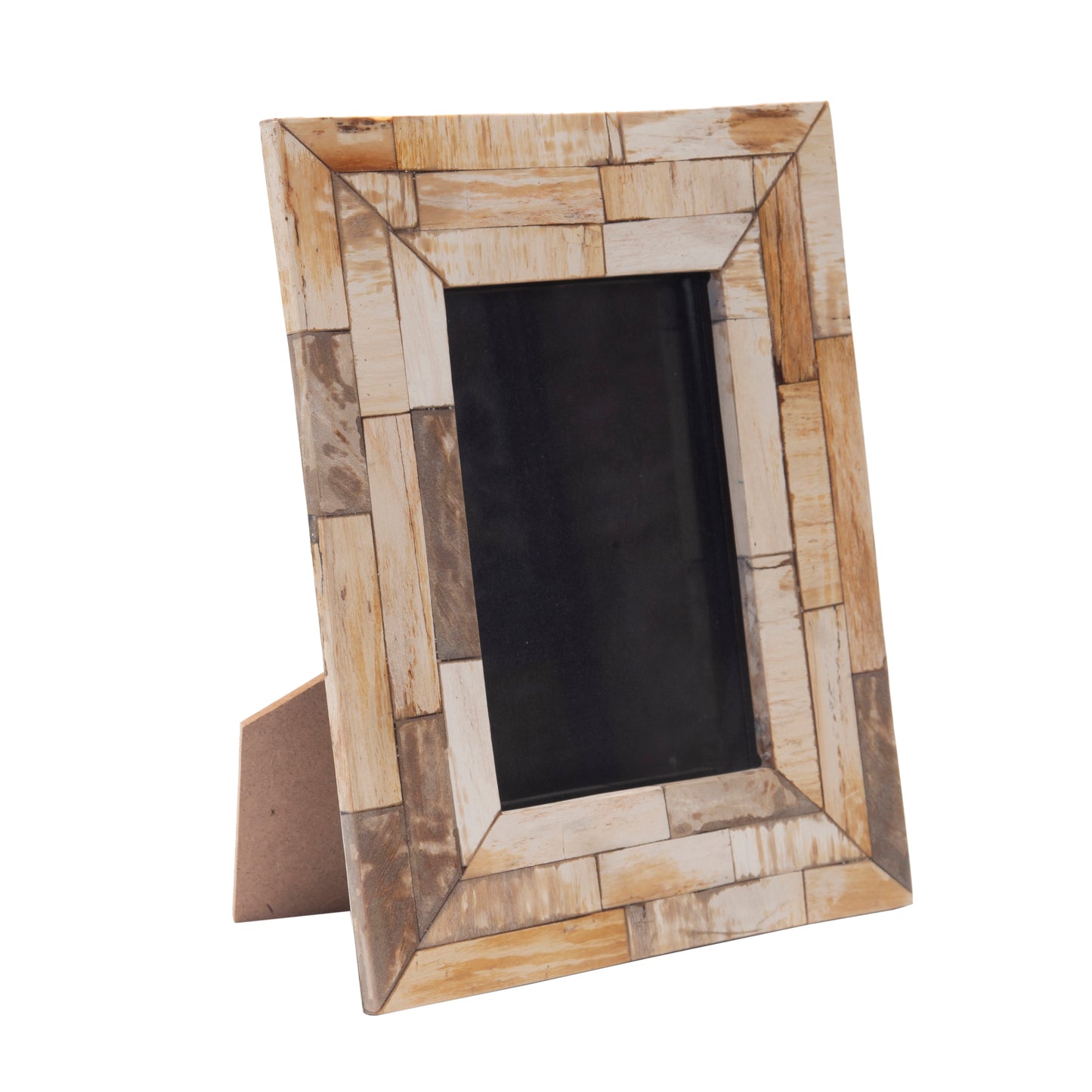 Stone Plus India Brown Retro Petrified Wood Frame