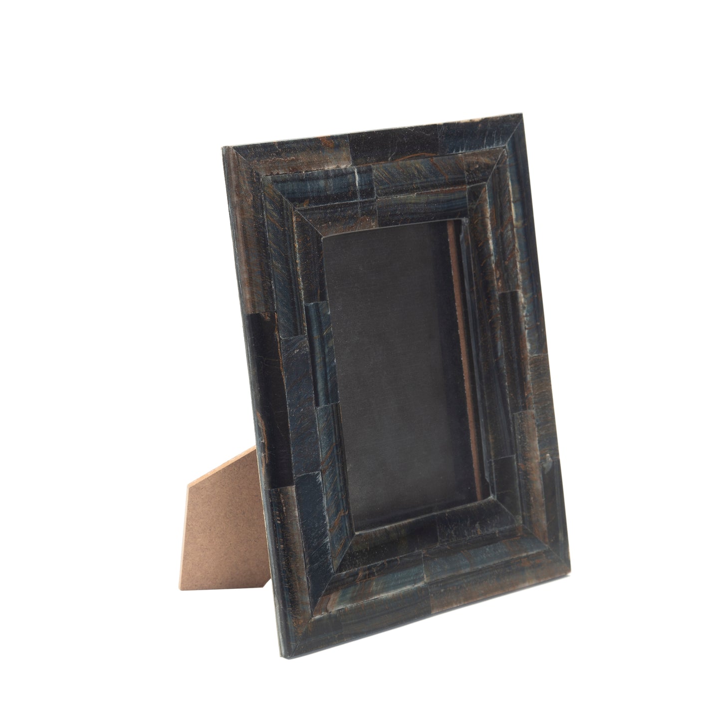 Stone Plus India Tigers Eye Blue Brick Photo Frame