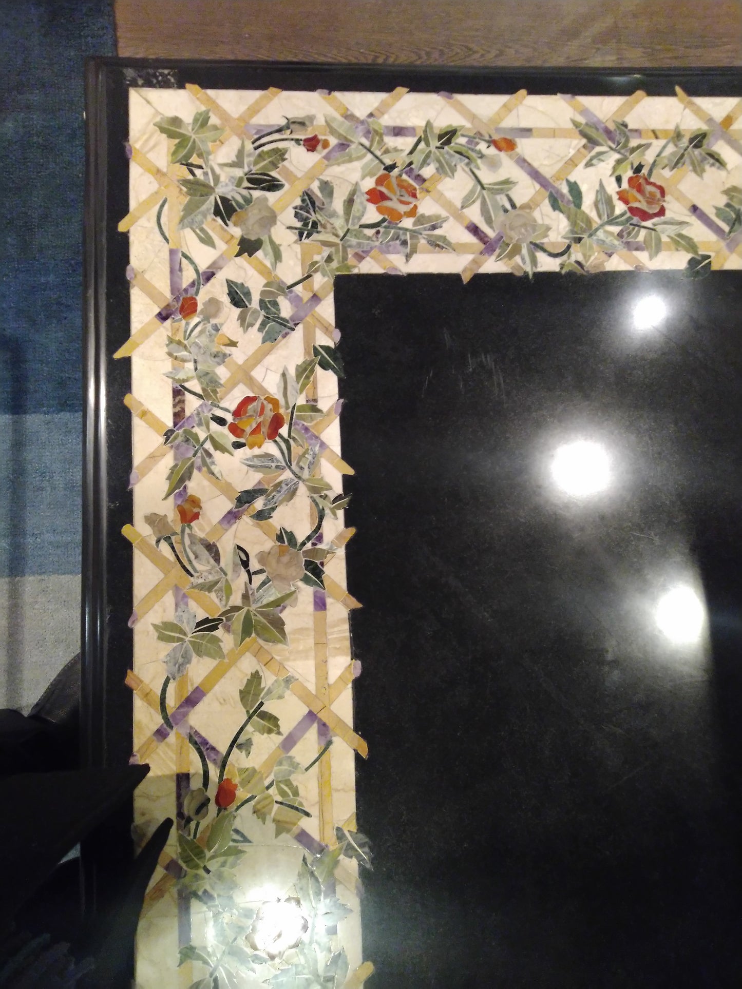 Stone Plus India Marble Inlay Mirror Frame