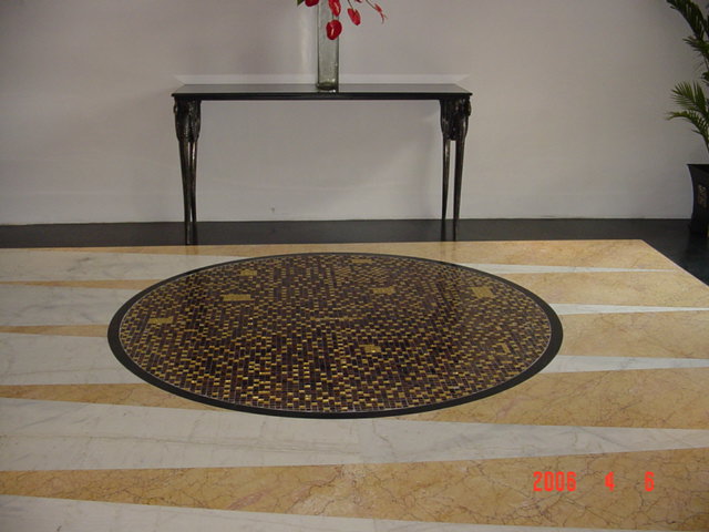 Stone Plus India Marble flooring with Inlay