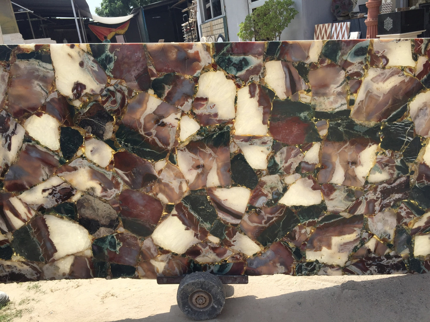 Stone Plus India Multi colour Jasper Slab/Tabletop