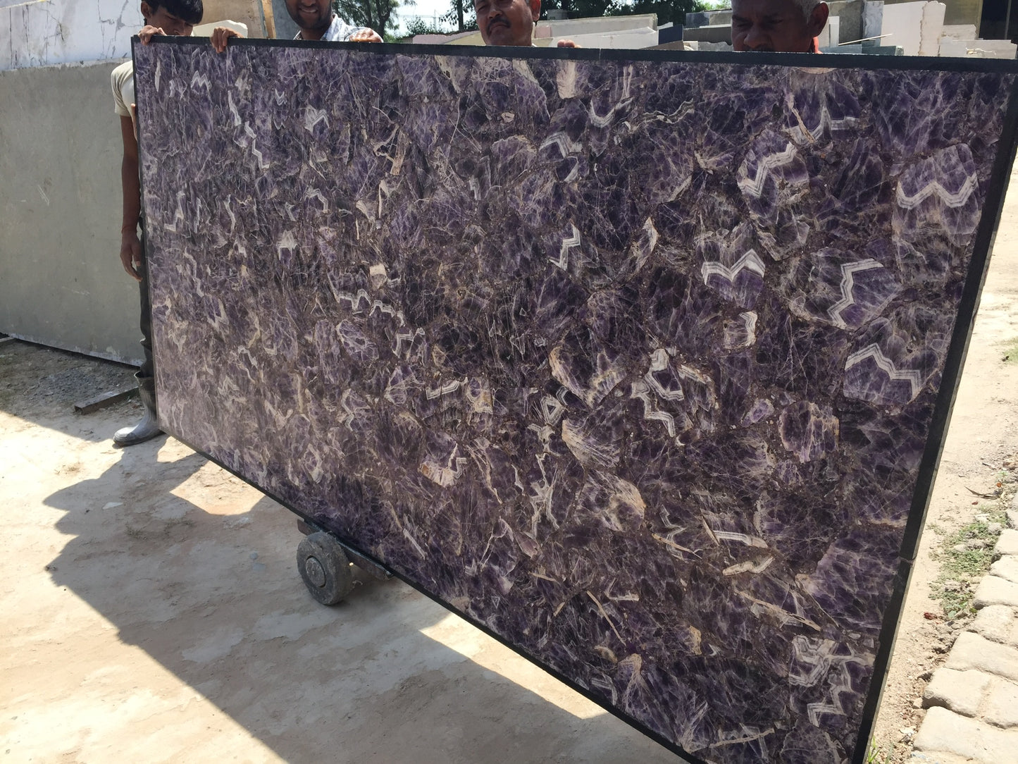 Stone Plus India African Amethyst Slab