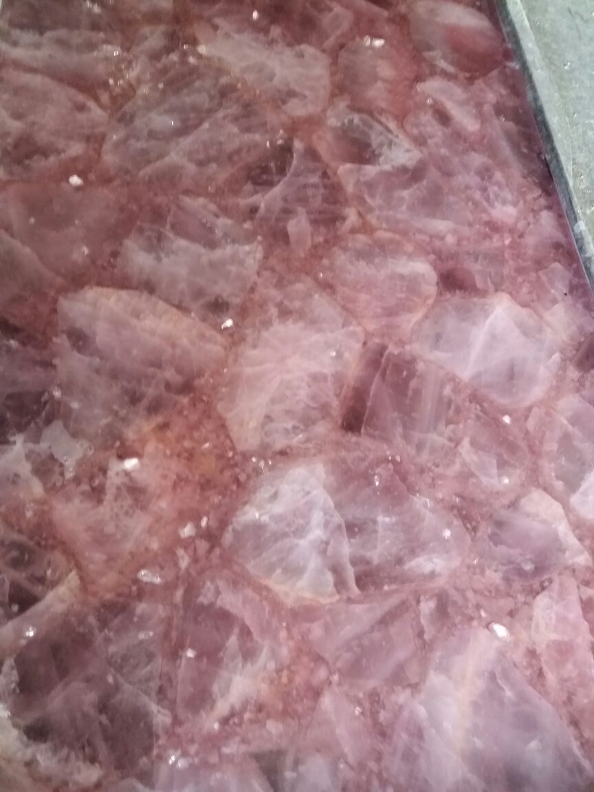 Stone Plus India Rose Quartz Slab/Tabletop