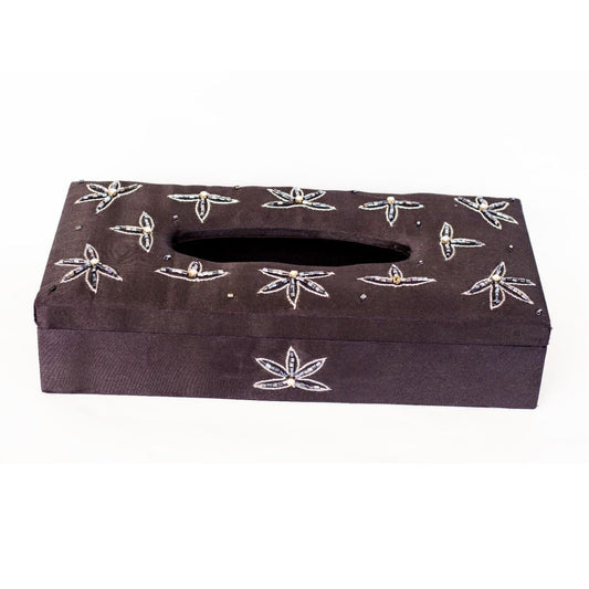 Opulent Homes Embroidered box tissue III
