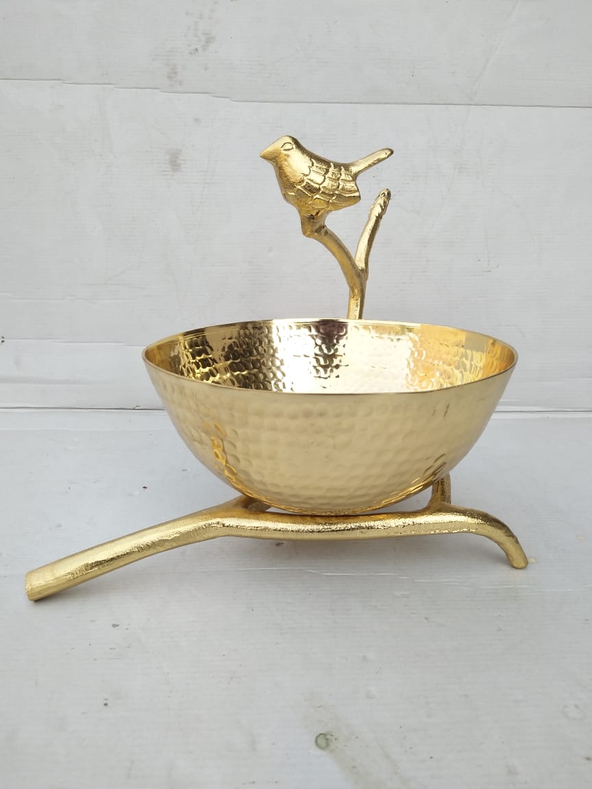 Opulent Homes Fruit Bird Bowl