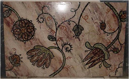 Stone Plus India Flooring Pattern Marble Inlay