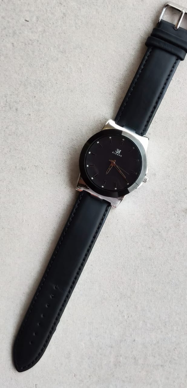 Alagan Wrist Watch black