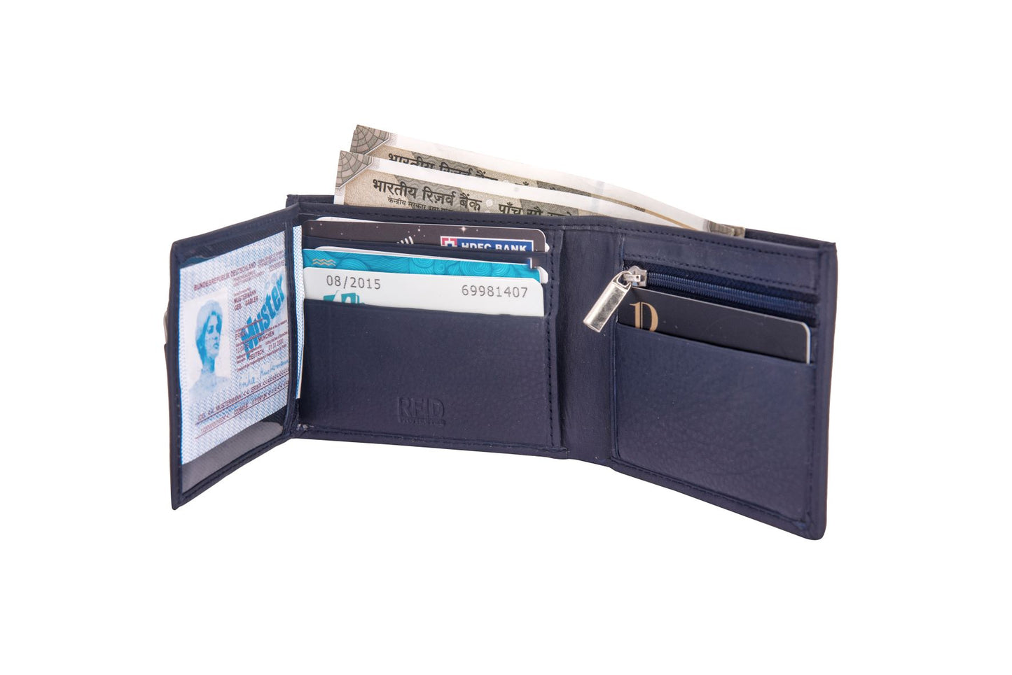 Alagan opulent Homes Leather wallet (blue)