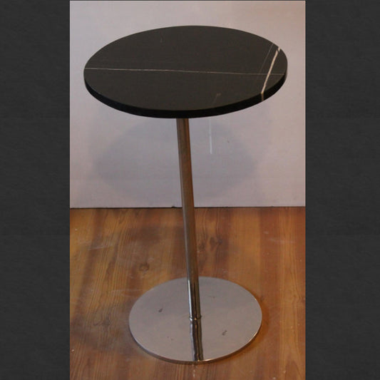 Stone Plus India Black Marble Table With SS Base