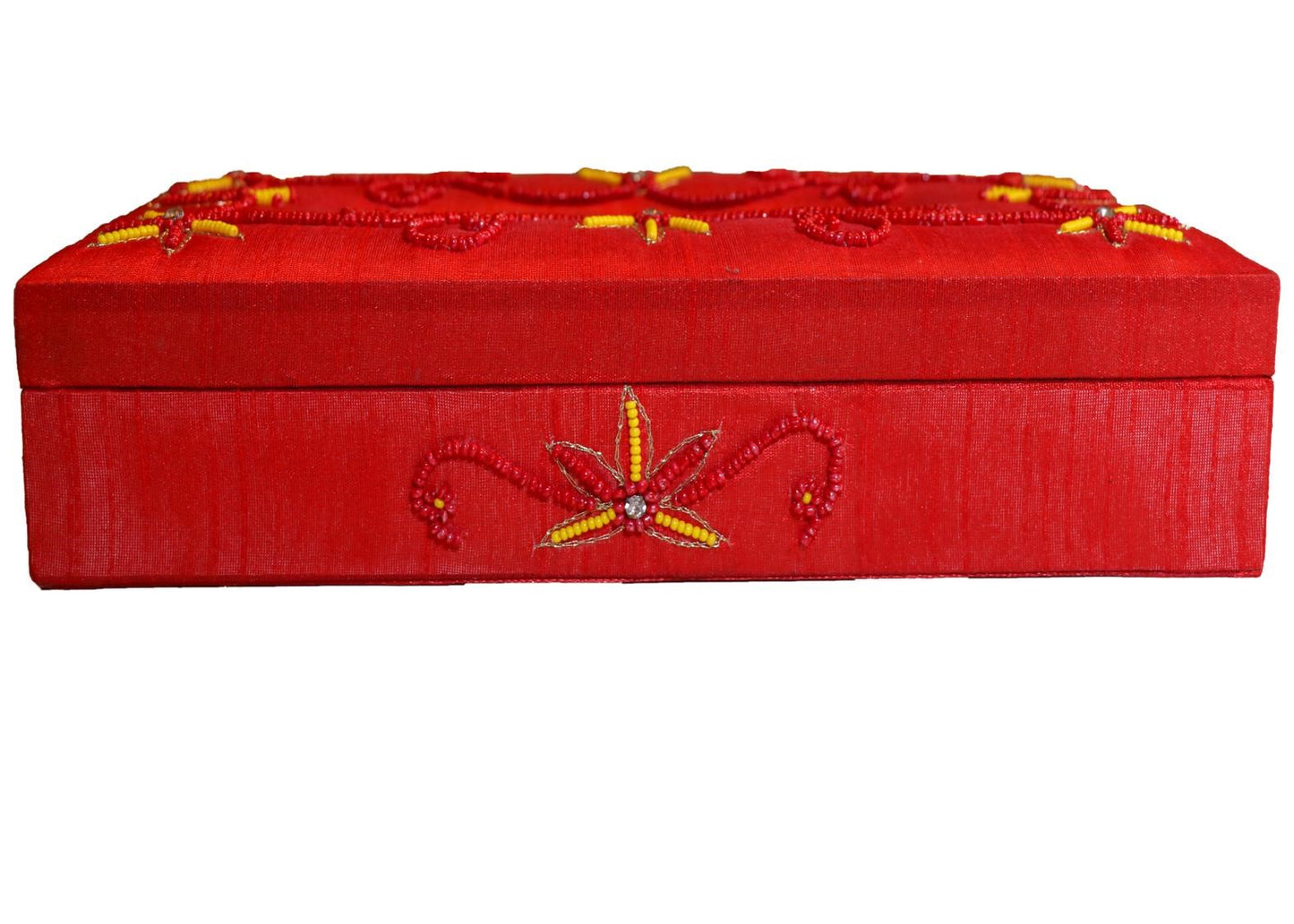 Opulent Homes Embroidered Tissue Box 4