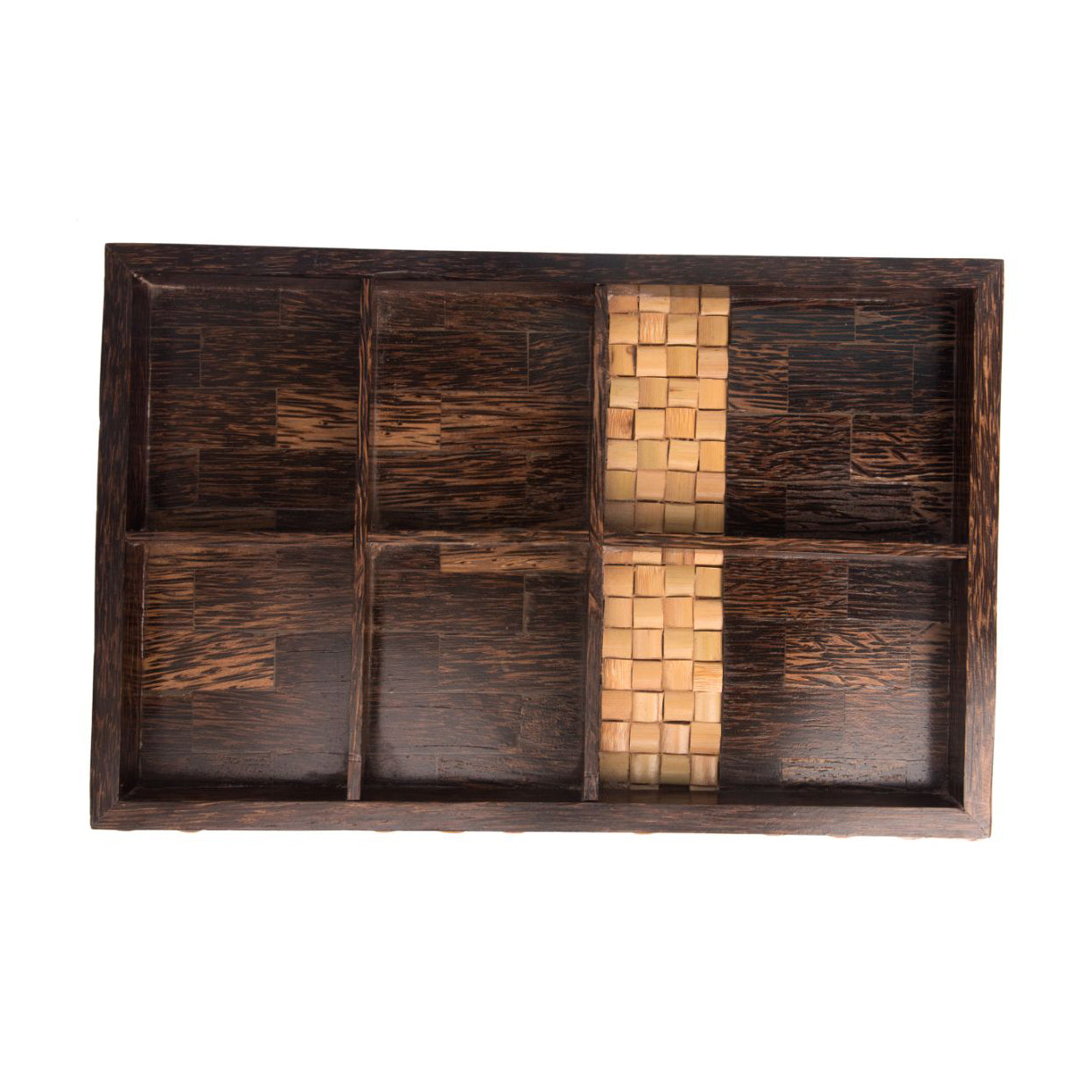 Opulent Homes Taadiwood Bamboo Bar Tray 1491