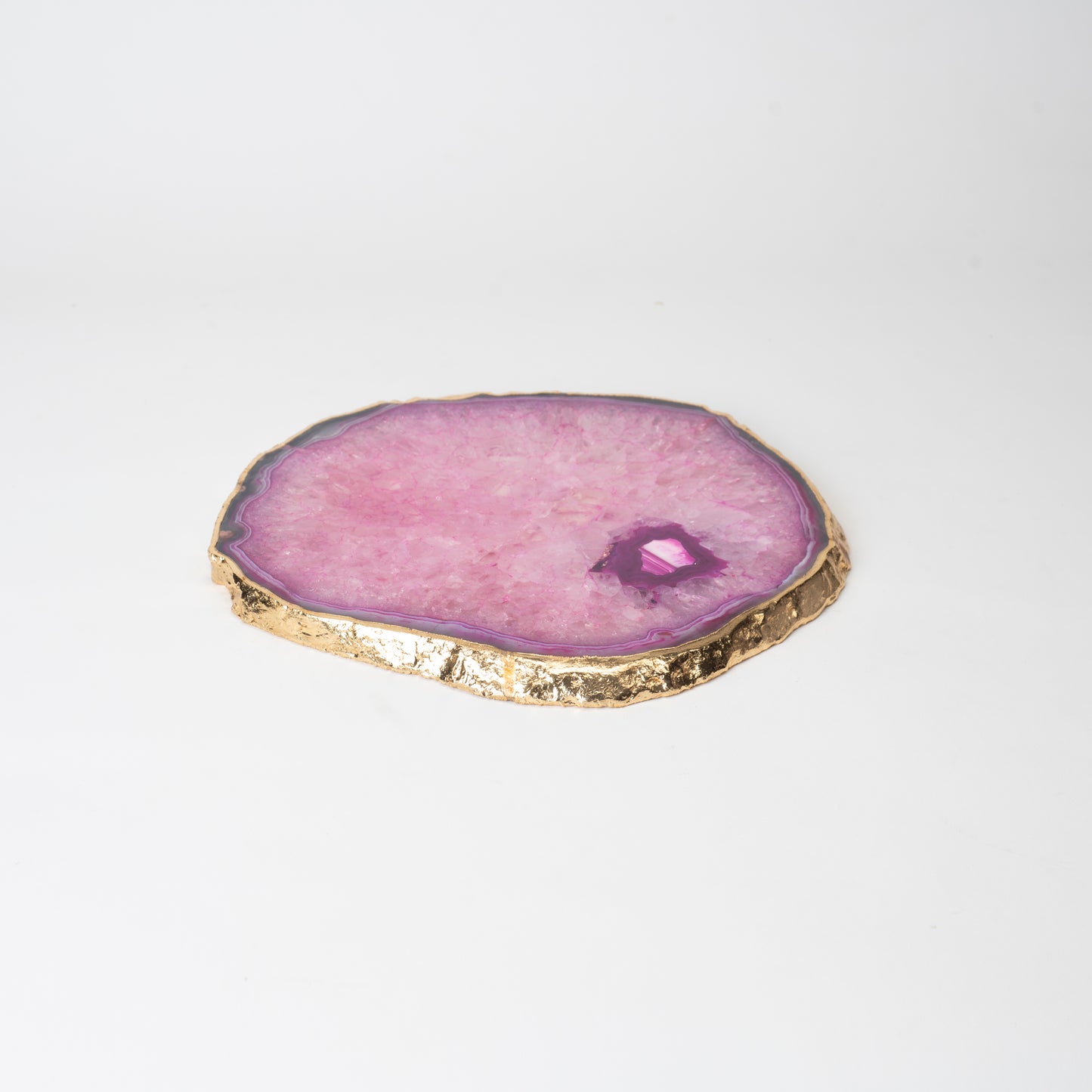 Stone Plus India Pink Agate Platter