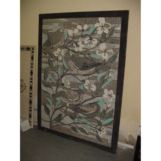 Stone Plus India Marble Mosaic Painting/Wall Mural