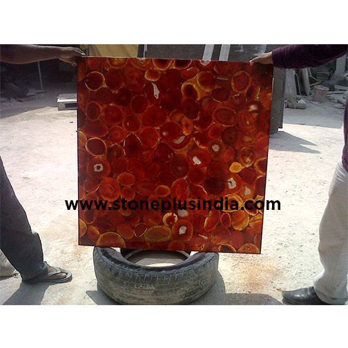 Stone Plus India  Red agate Tabletop