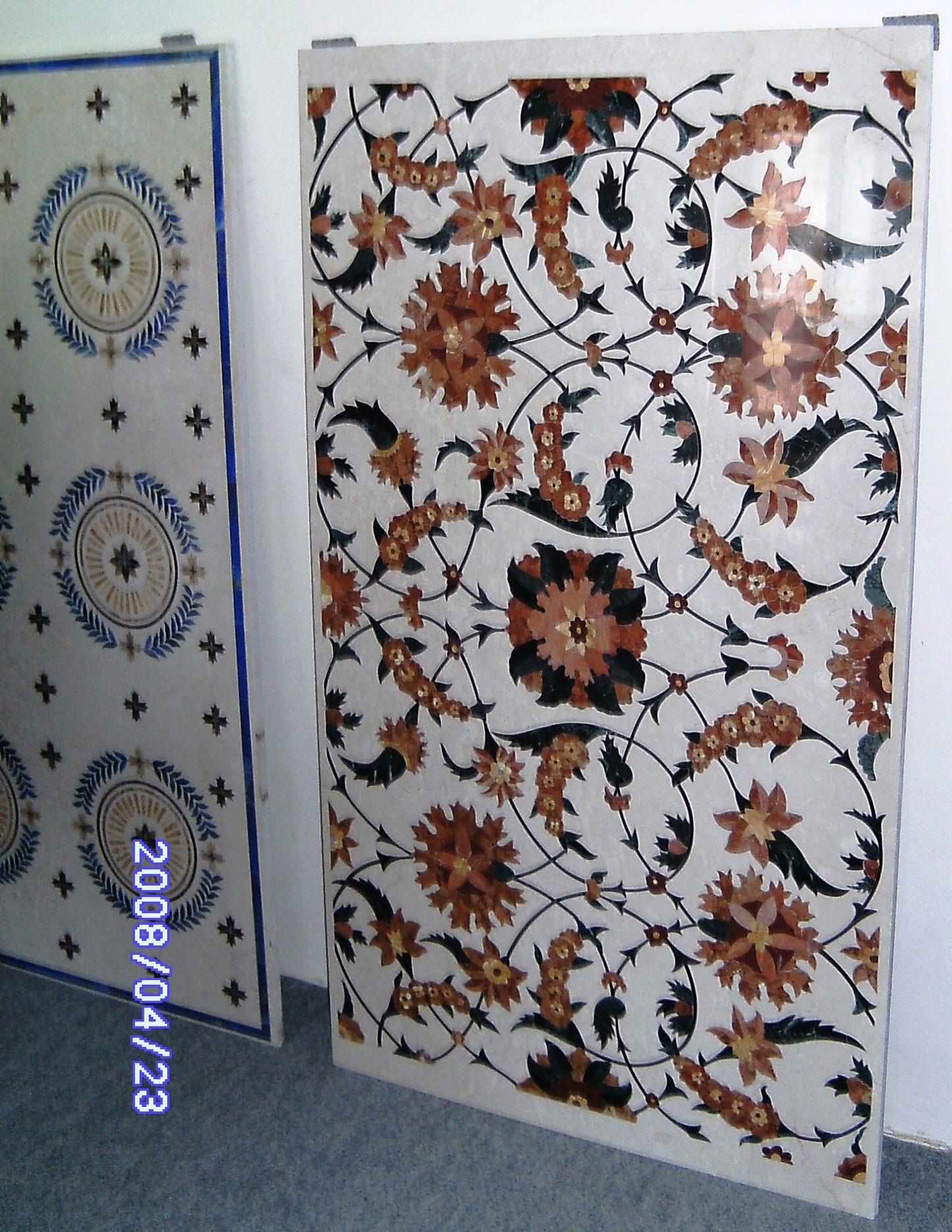 Stone Plus India Marble Inlay Flooring/ Marble Carpet