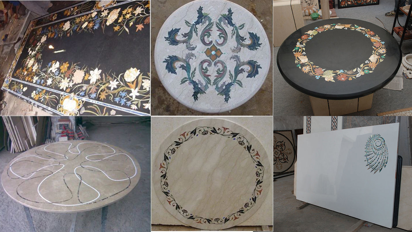 Marble Inlay Table Top – Page 2 – Opulent Homes