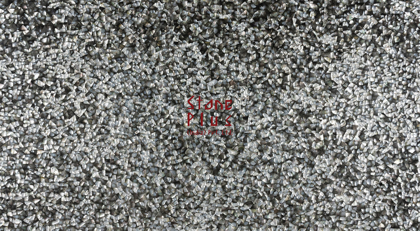 Stone Plus India Black Mother Of Pearl Random Pattern