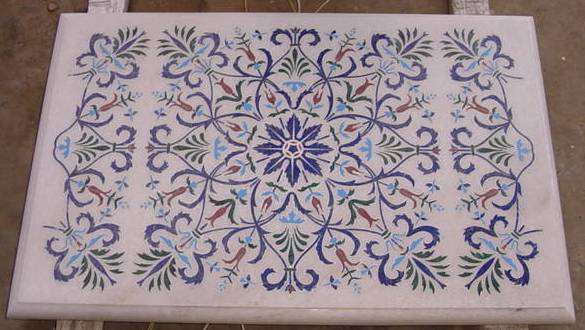 Stone Plus India Marble Inlay Lapiz Flooring/Carpet
