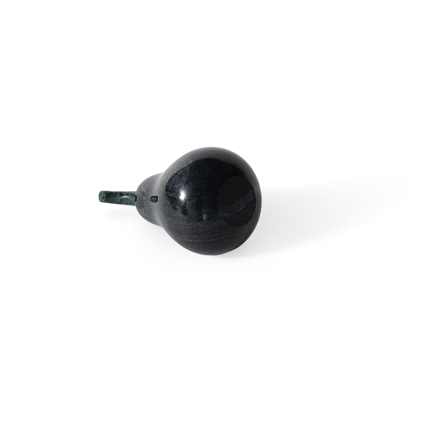 Stone Plus India Black Marble Pear - a showpiece