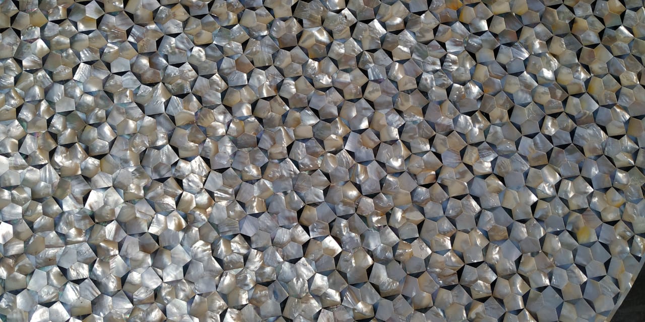 Stone Plus India Mother of Pearl and Resin Centre Table Round