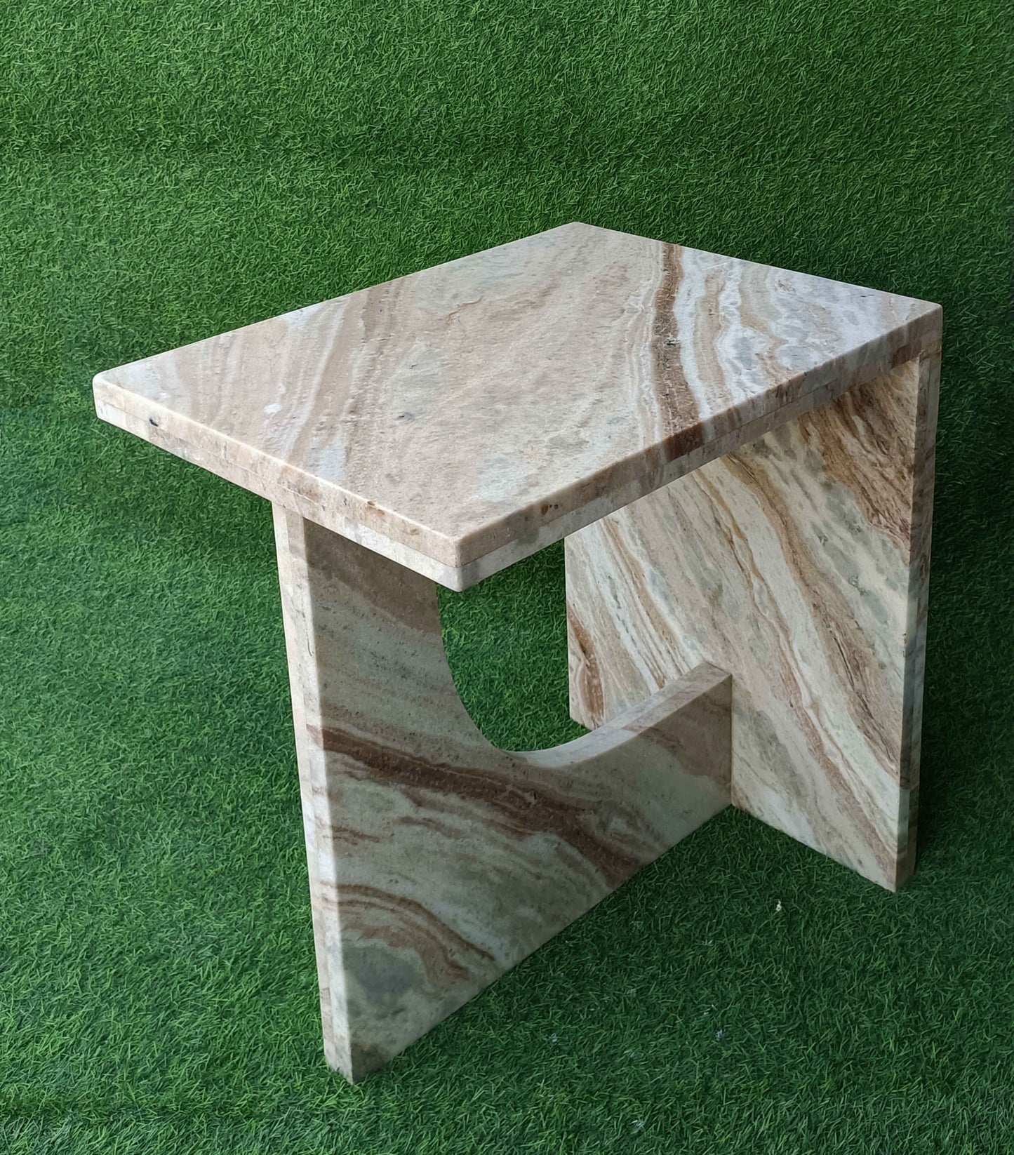 Stone Plus India Beige Marble Table