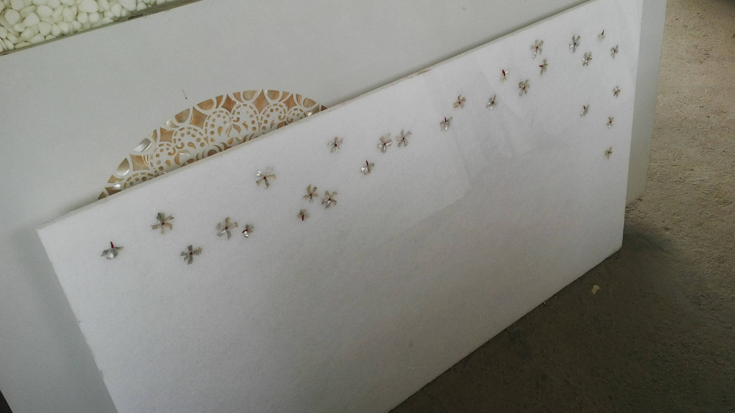 Stone Plus India Marble Inlay Haarsingar Flower