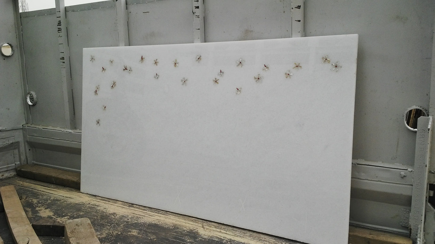 Stone Plus India Marble Inlay Haarsingar Flower