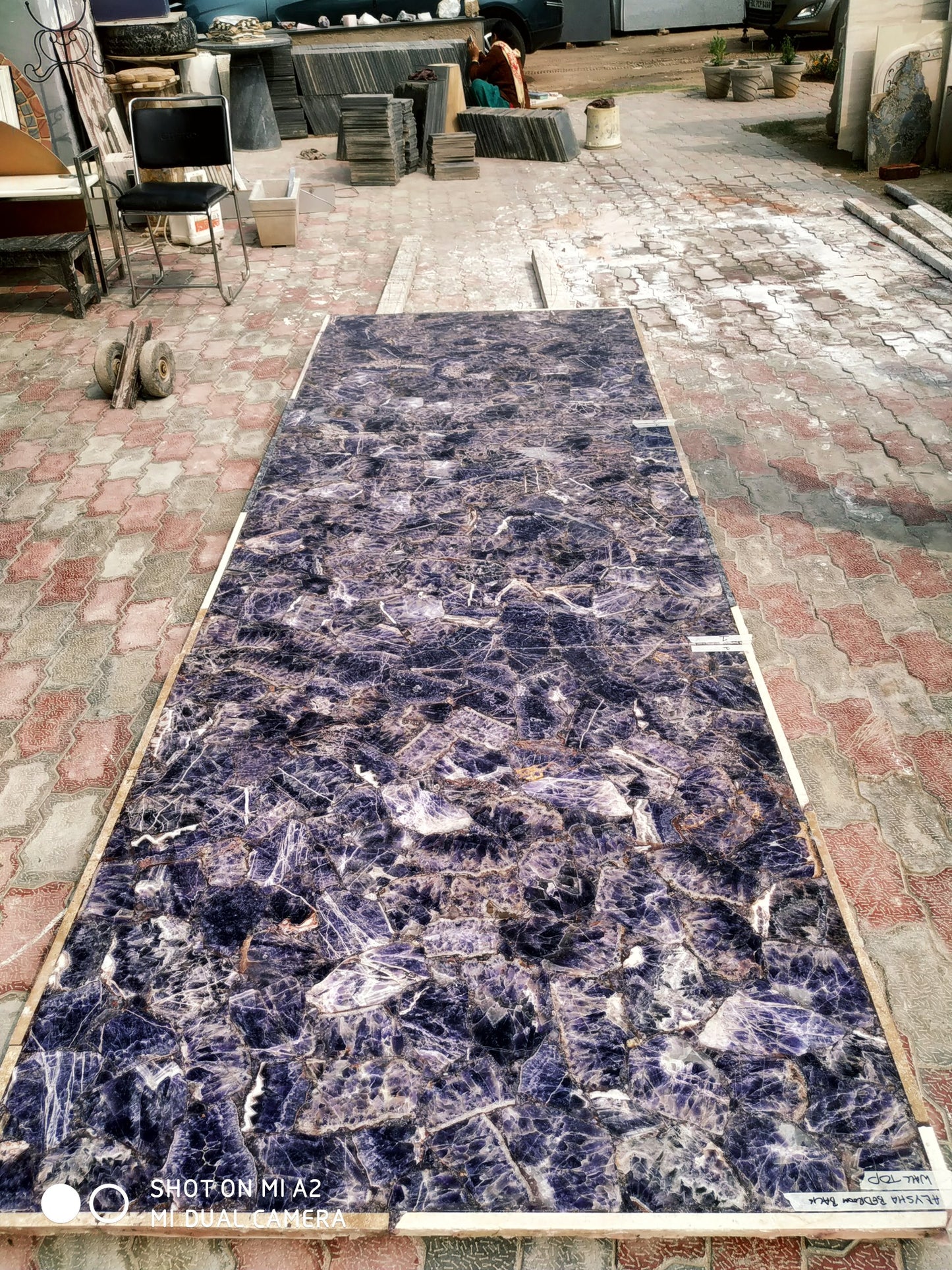 Stone Plus India African Amethyst Slab