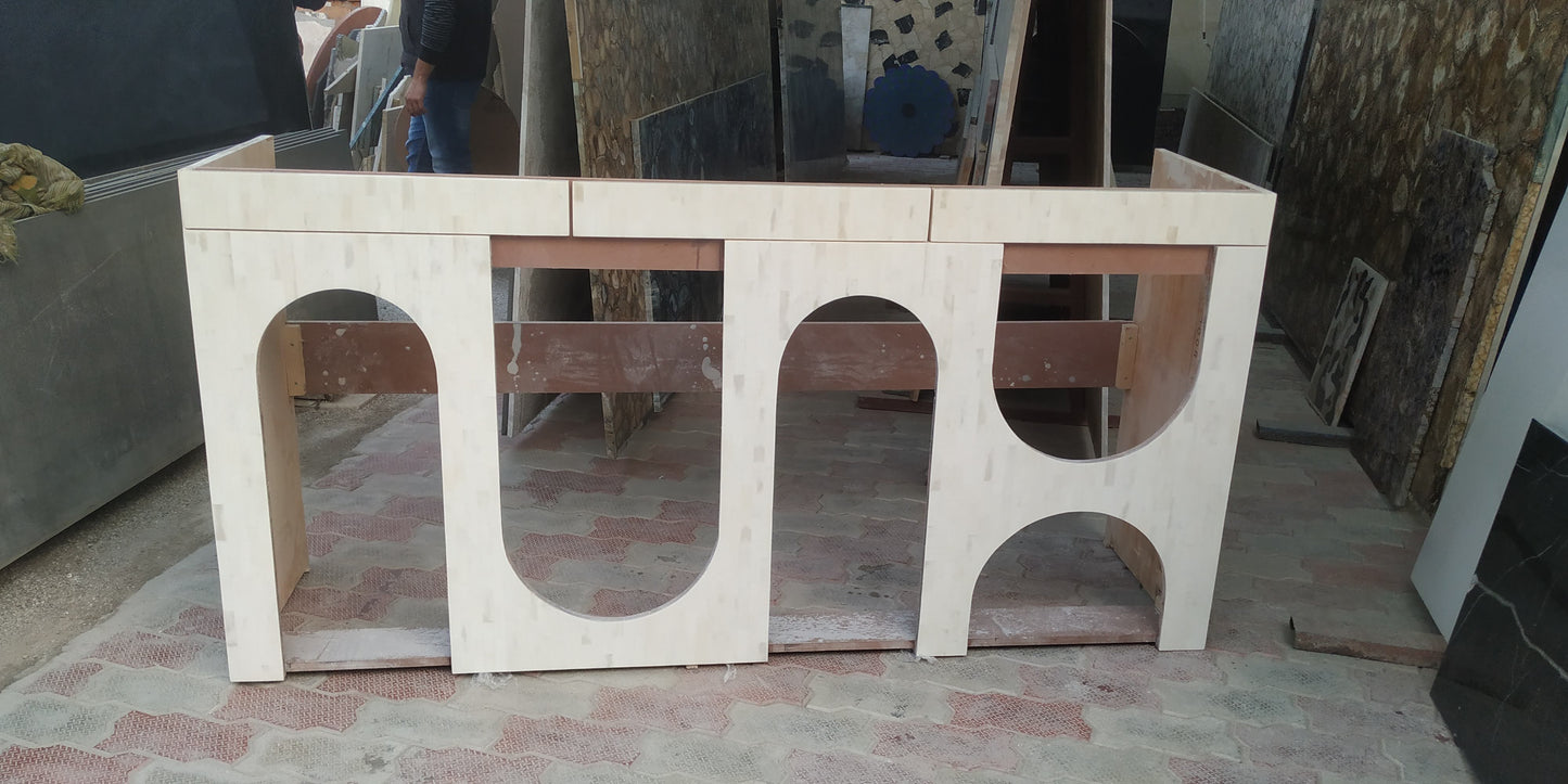 Stone Plus India Bone Console