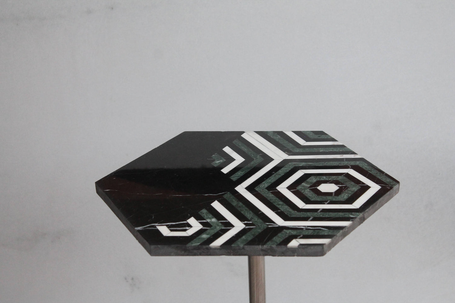 Stone Plus India Hexagon Marble Table