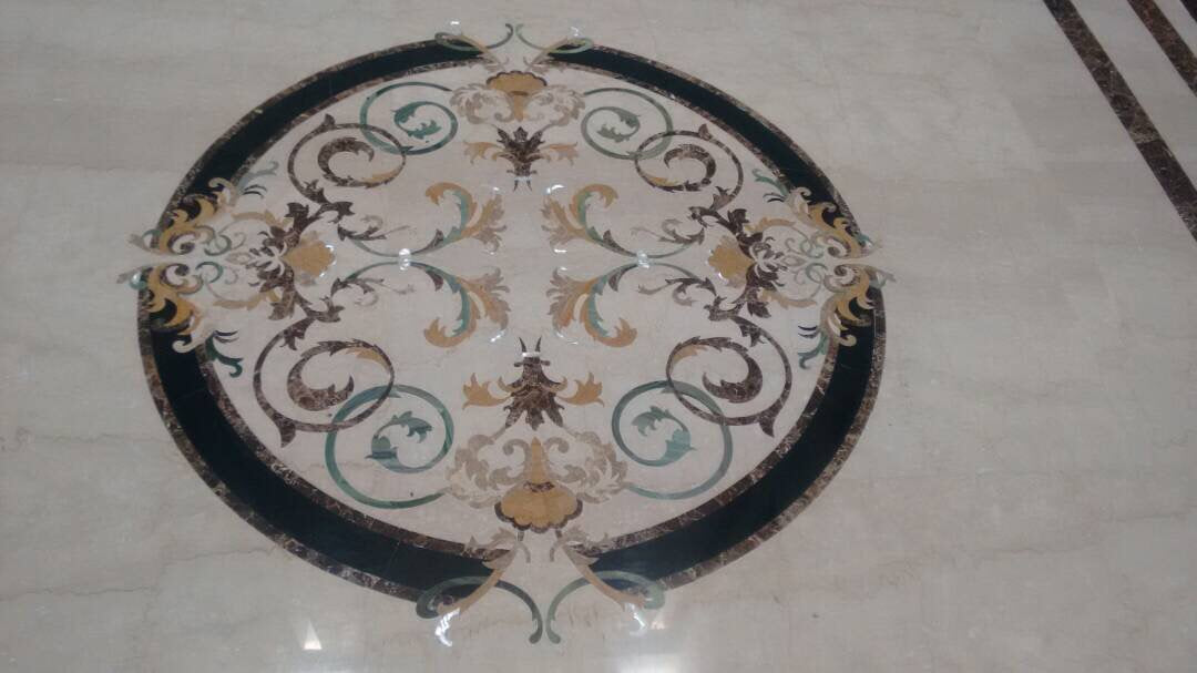 Stone Plus India Flooring Marble Inlay Medallion