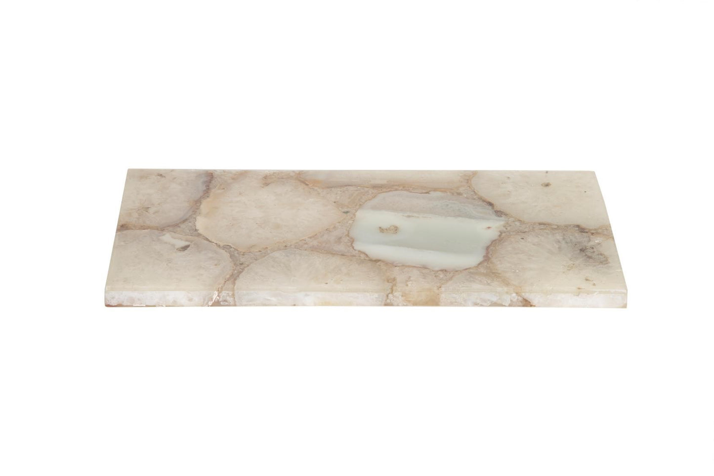 Opulent Homes White Agate Bath Set