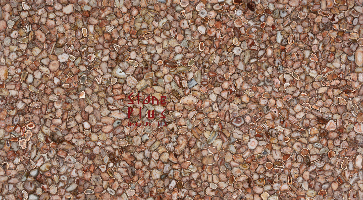 Stone Plus India Red Agate Slab