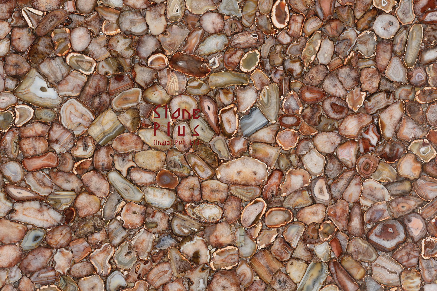 Stone Plus India Red Agate Slab