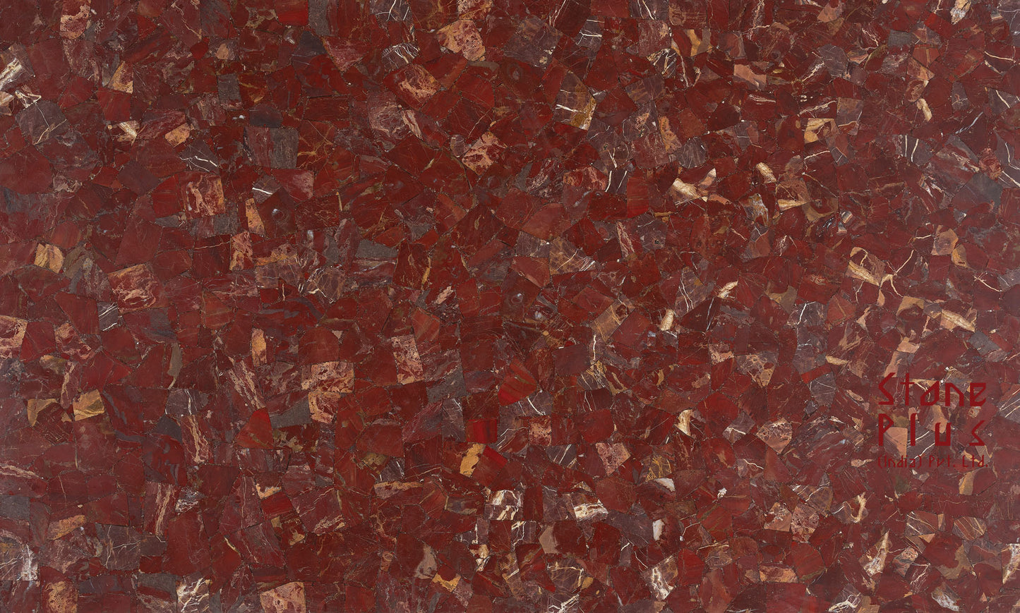Stone Plus India Red Jasper Random Pattern