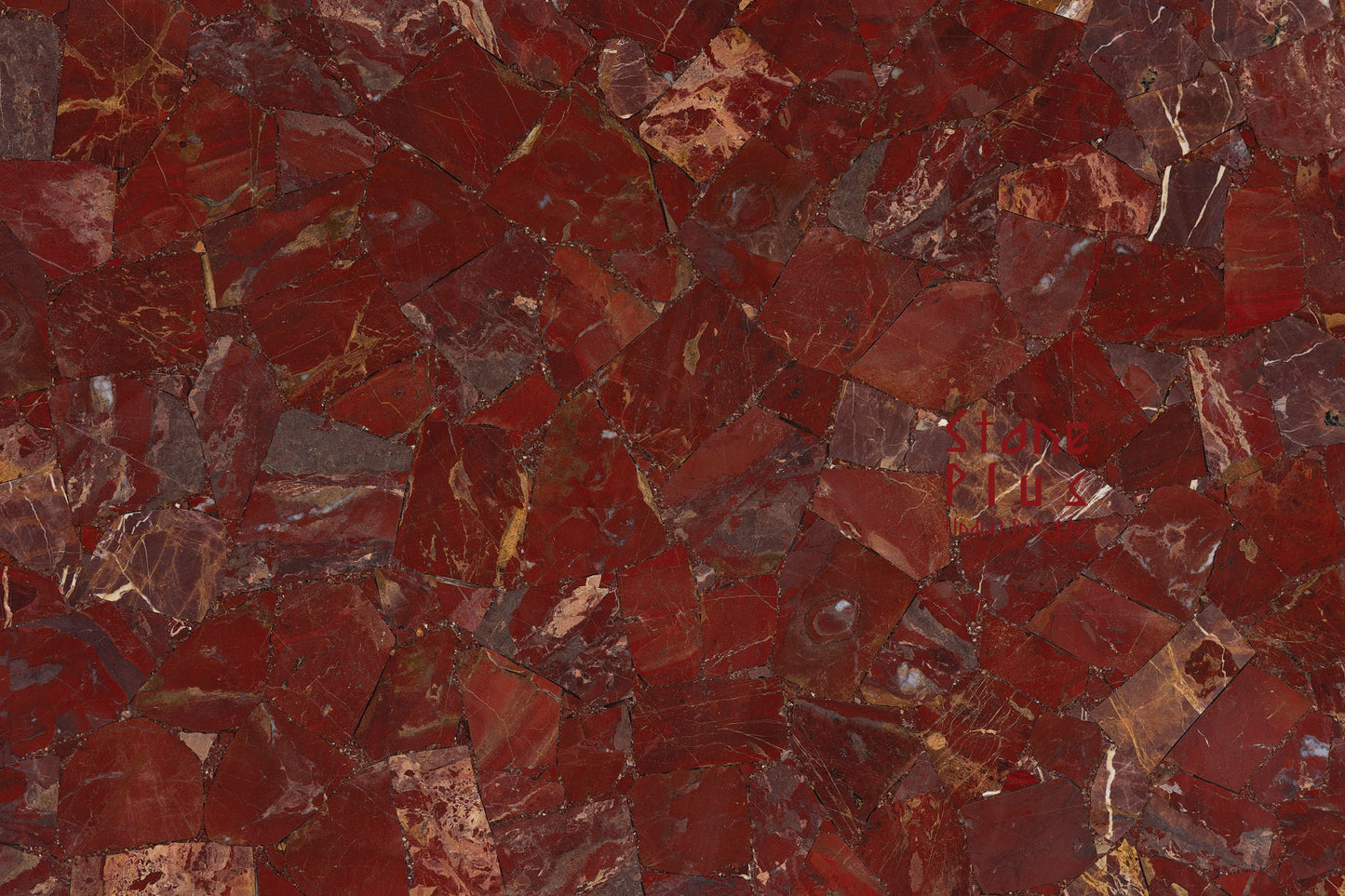 Stone Plus India Red Jasper Random Pattern
