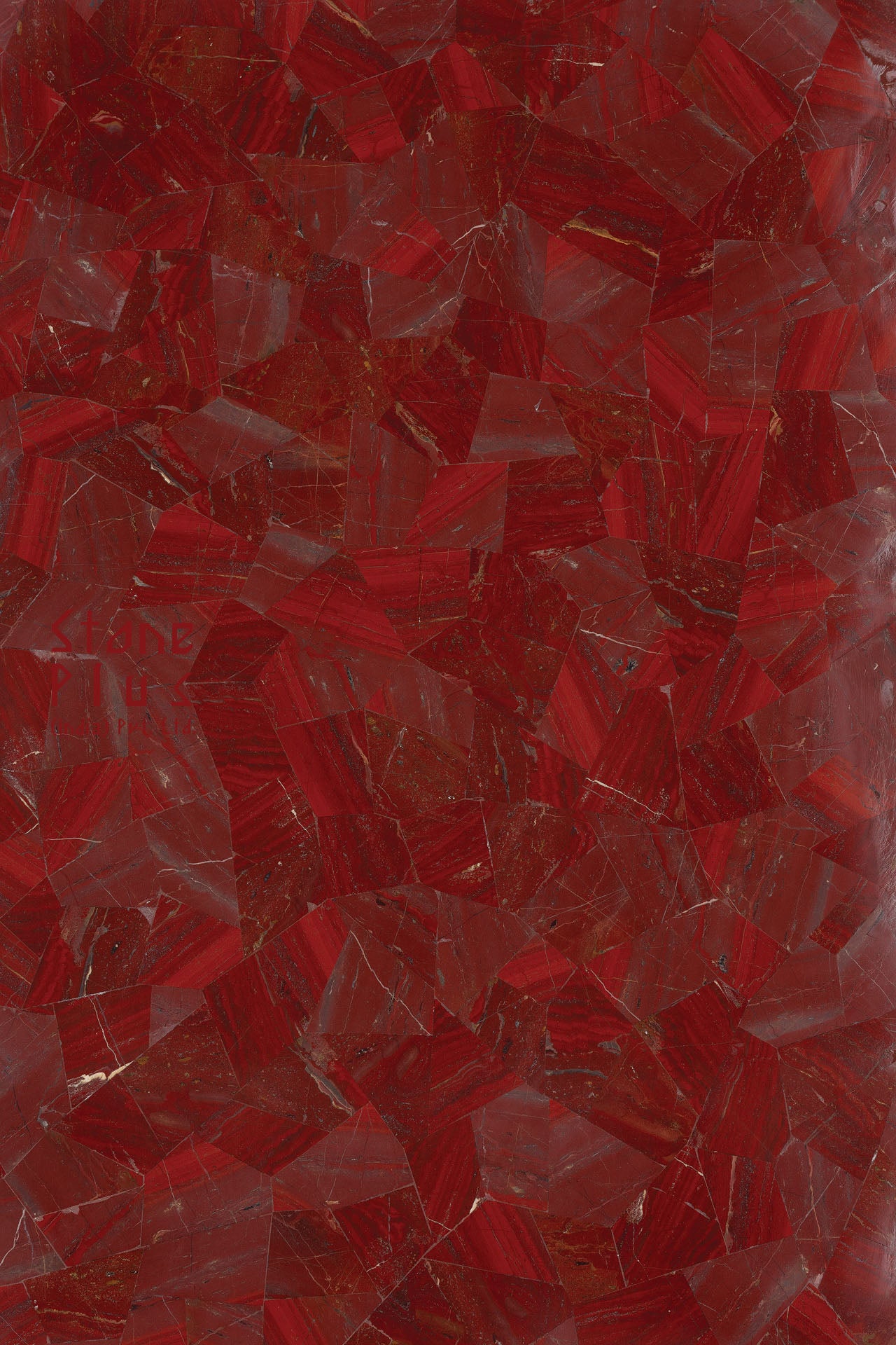 Stone Plus India Red Jasper Random Pattern