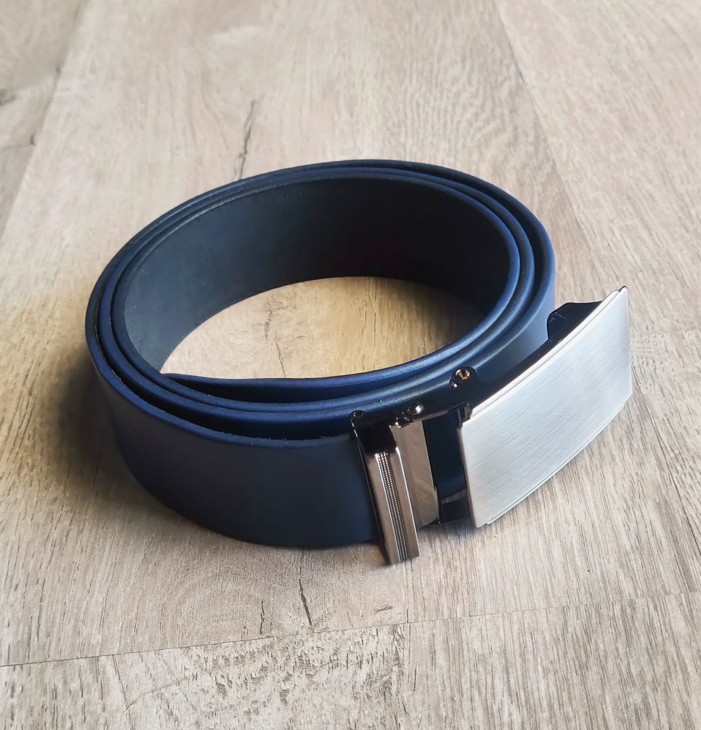 Alagan Opulent Homes Belt and Wallet Classic Combo Blue