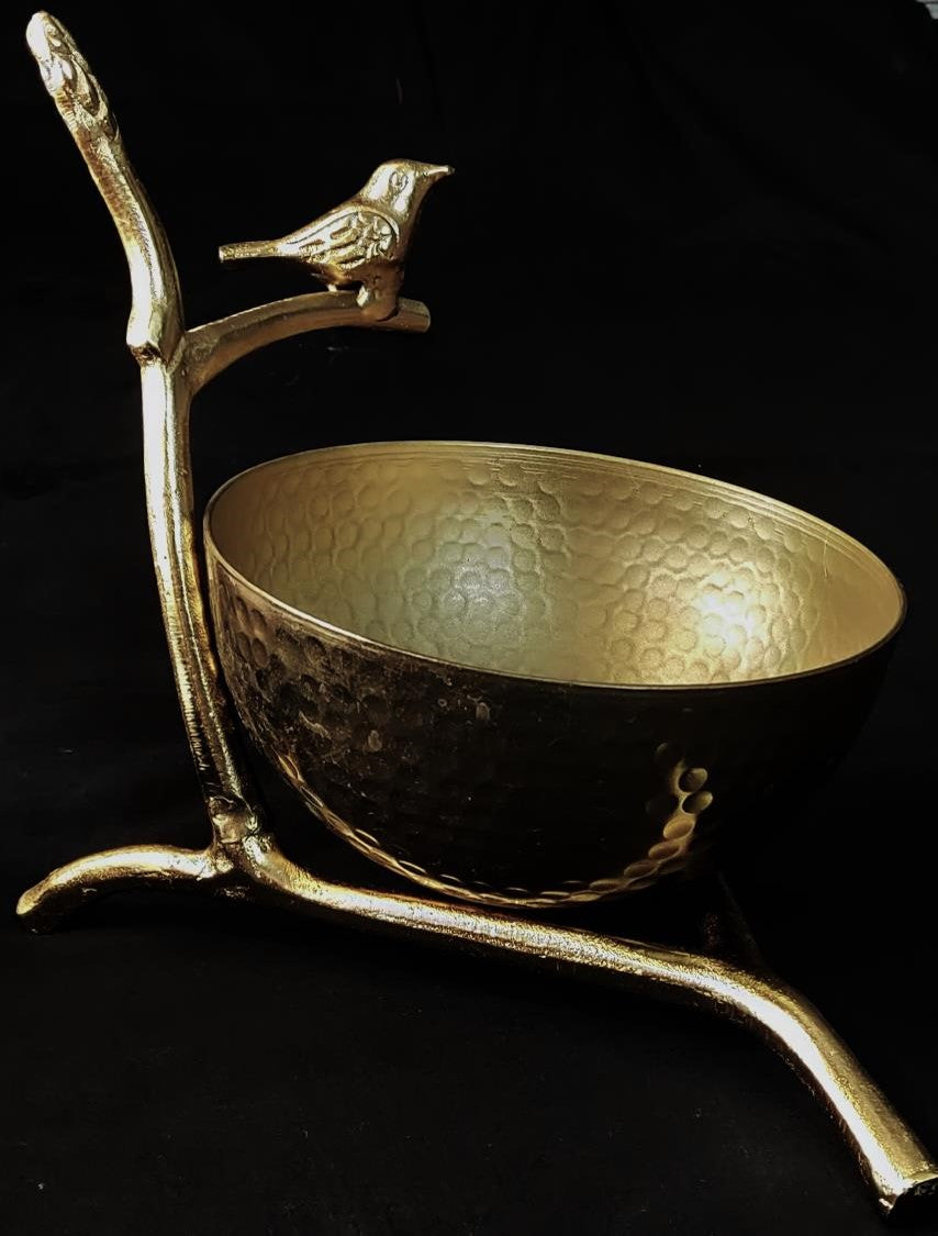 Opulent Homes Fruit Bird Bowl