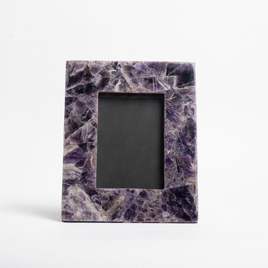 Stone Plus India Amethyst Photo Frame