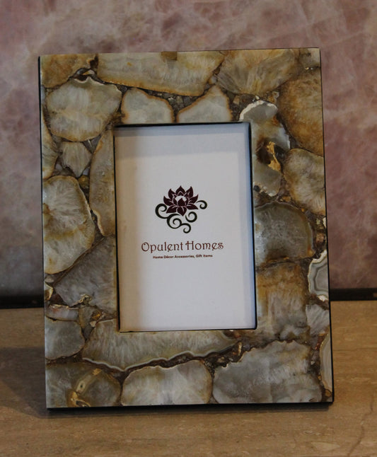 Stone Plus India Golden Agate Photo Frame